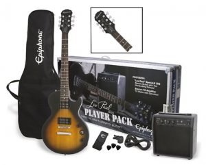 Epiphone Les Paul Electric Guitar Player Pack Sunburst