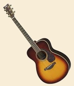 Yamaha L-Series LS6 Concert Size Acoustic-Electric Guitar