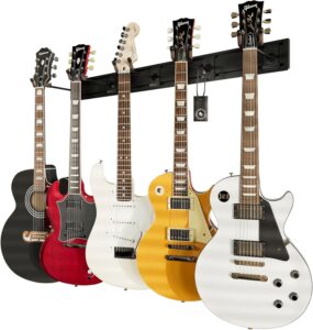 Guitar stands and wall hangers