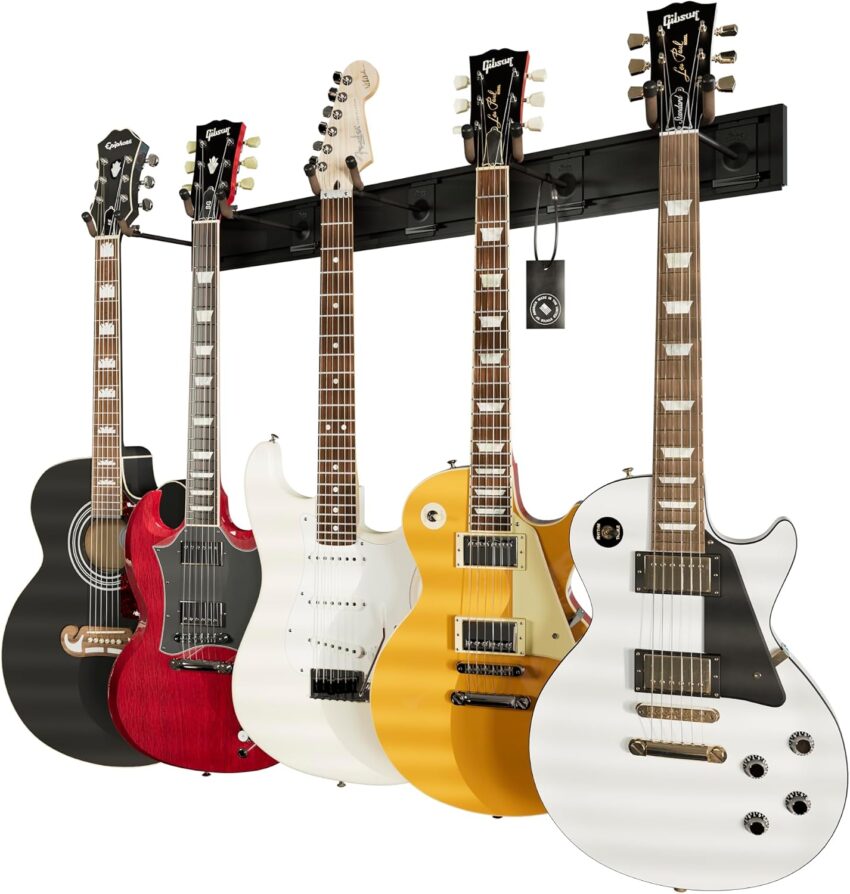 Guitar stands and wall hangers