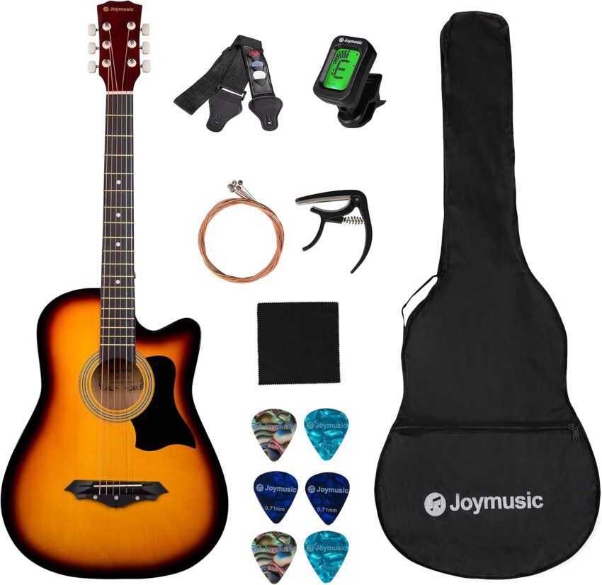 budget acoustic guitar