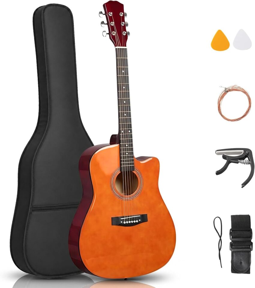 cheap acoustic guitar that sounds good