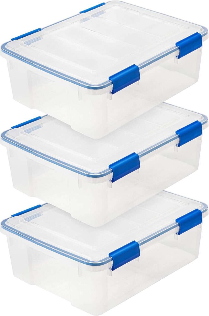 Amazon Basics Fabric Storage Bins