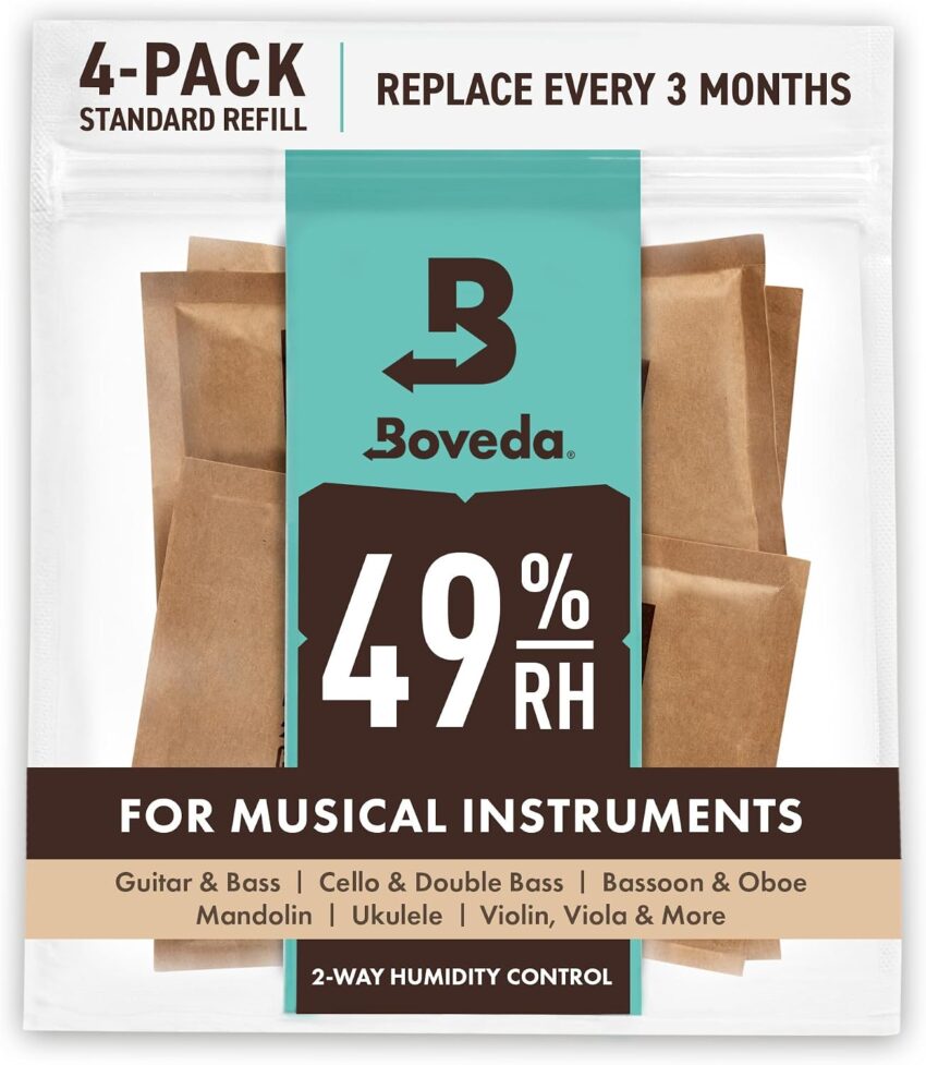 guitar Humidity control packs