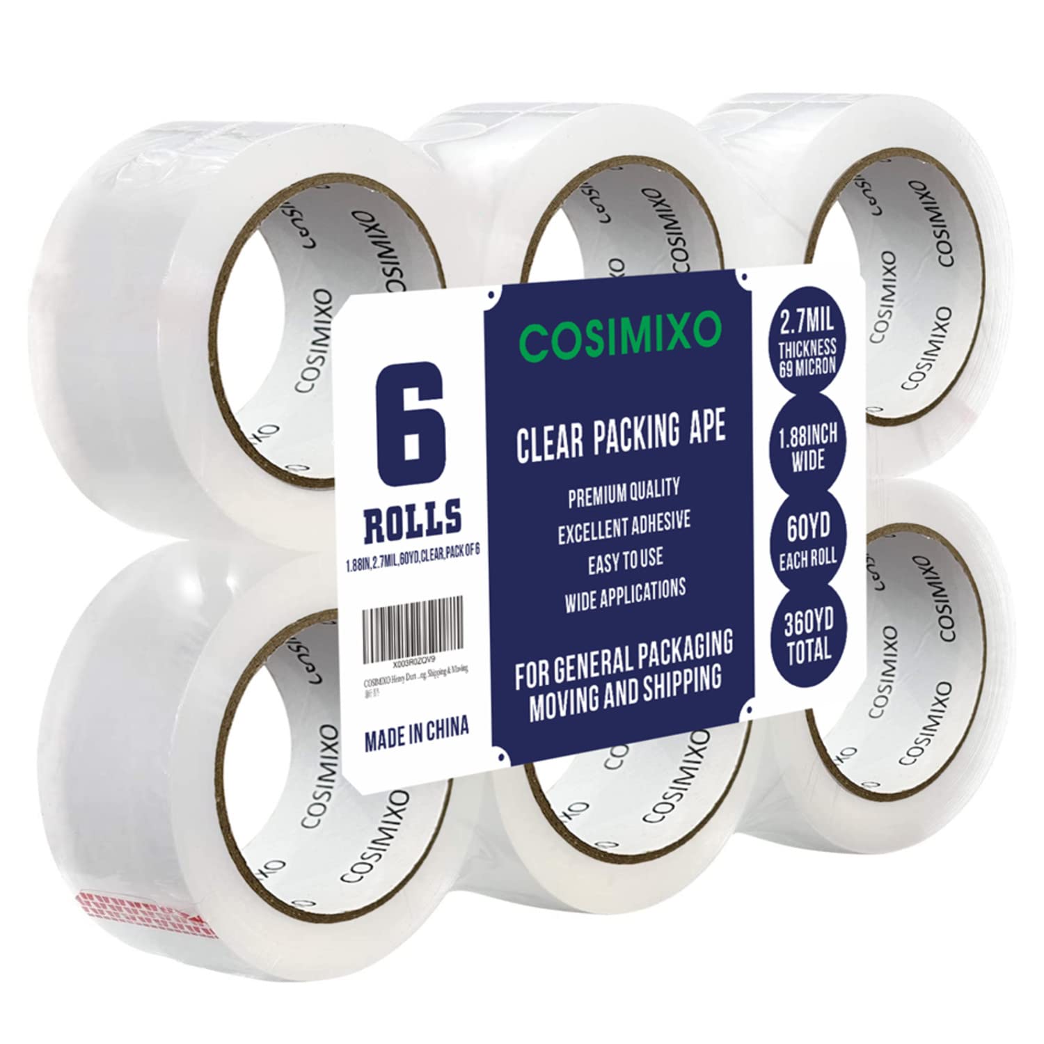 Amazon Basics Clear Packing Tape