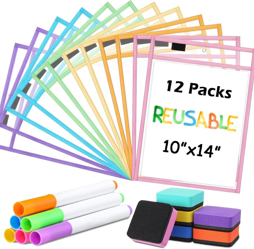 Amazon Basics Dry Erase Whiteboards Amazon Basics Sheet Protectors