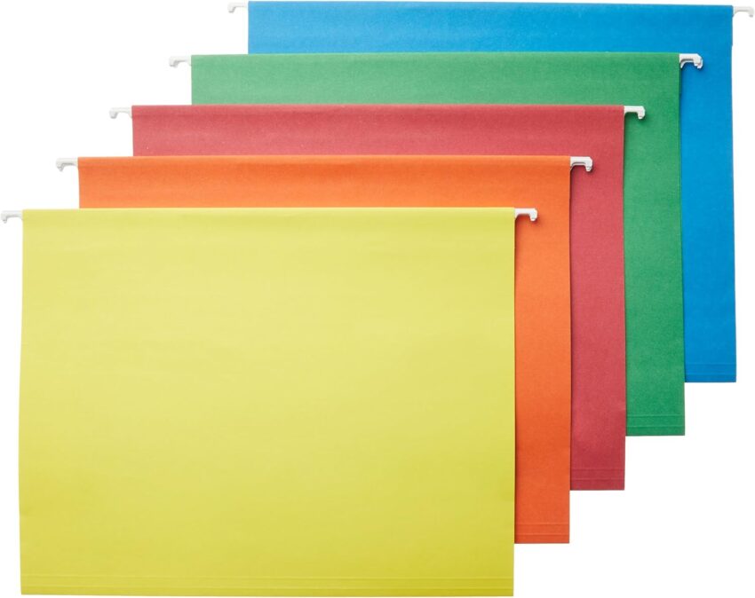 Amazon Basics Hanging File Folders