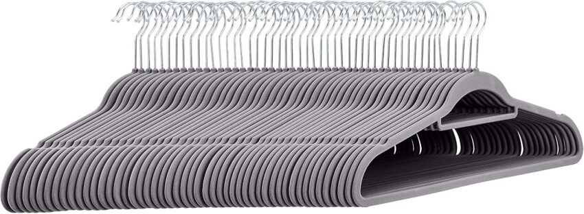 Amazon Basics Velvet Clothes Hangers