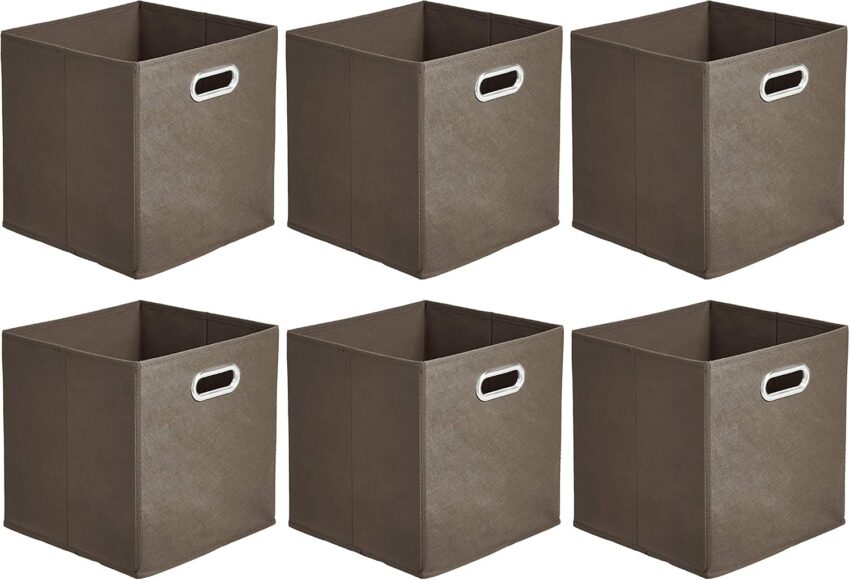 Amazon Basics Fabric Storage Bins