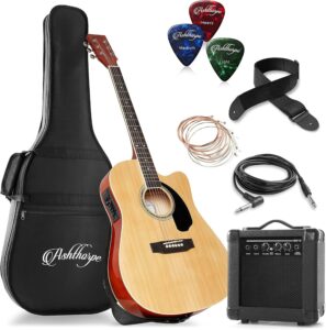 best acoustic guitar bundle