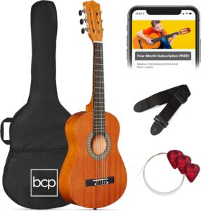 acoustic guitar package with case
