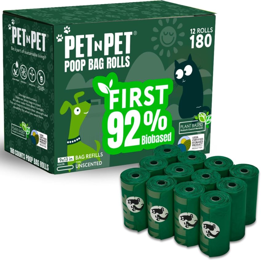 Amazon Basics Leak-Proof Dog Poop Bags