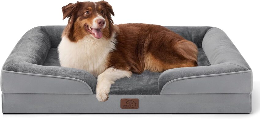 Amazon Basics Plush Pet Beds