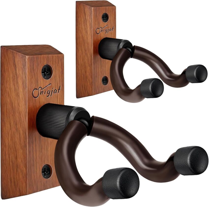 Guitar stands and wall hangers