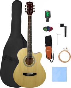 best acoustic guitar bundle