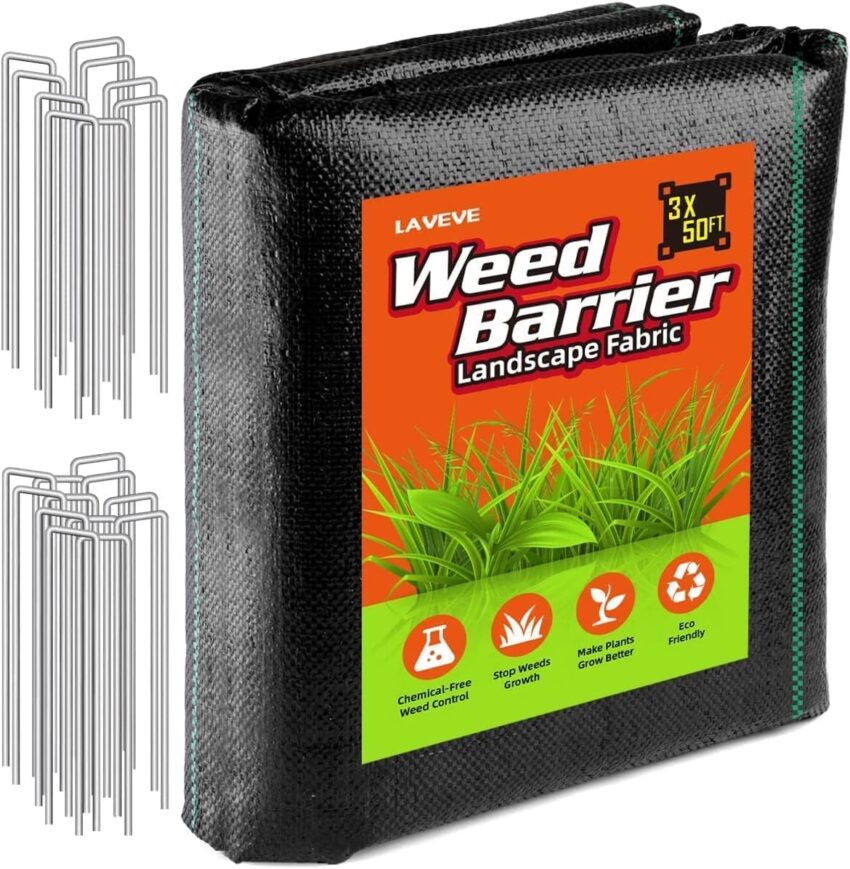 Amazon Basics Fabric Weed Barriers