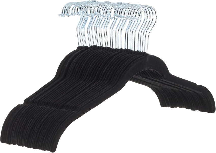 Amazon Basics Velvet Clothes Hangers