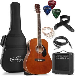electric guitar package with amp