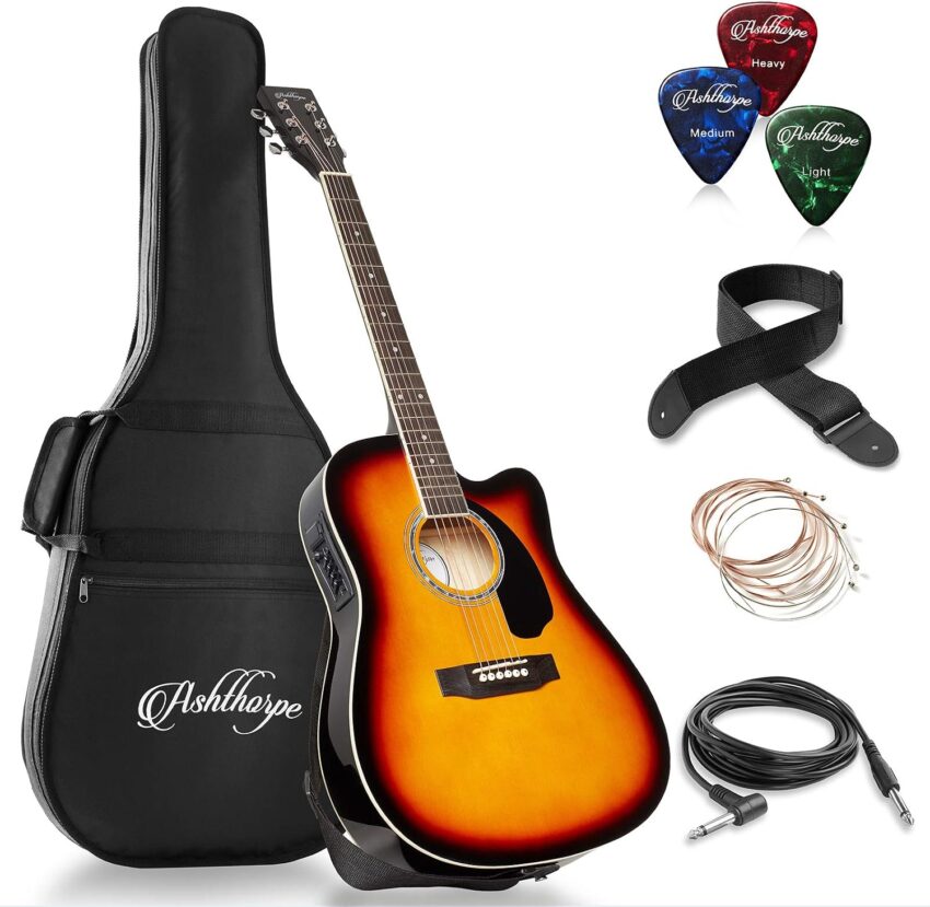 cheap acoustic guitar that sounds good
