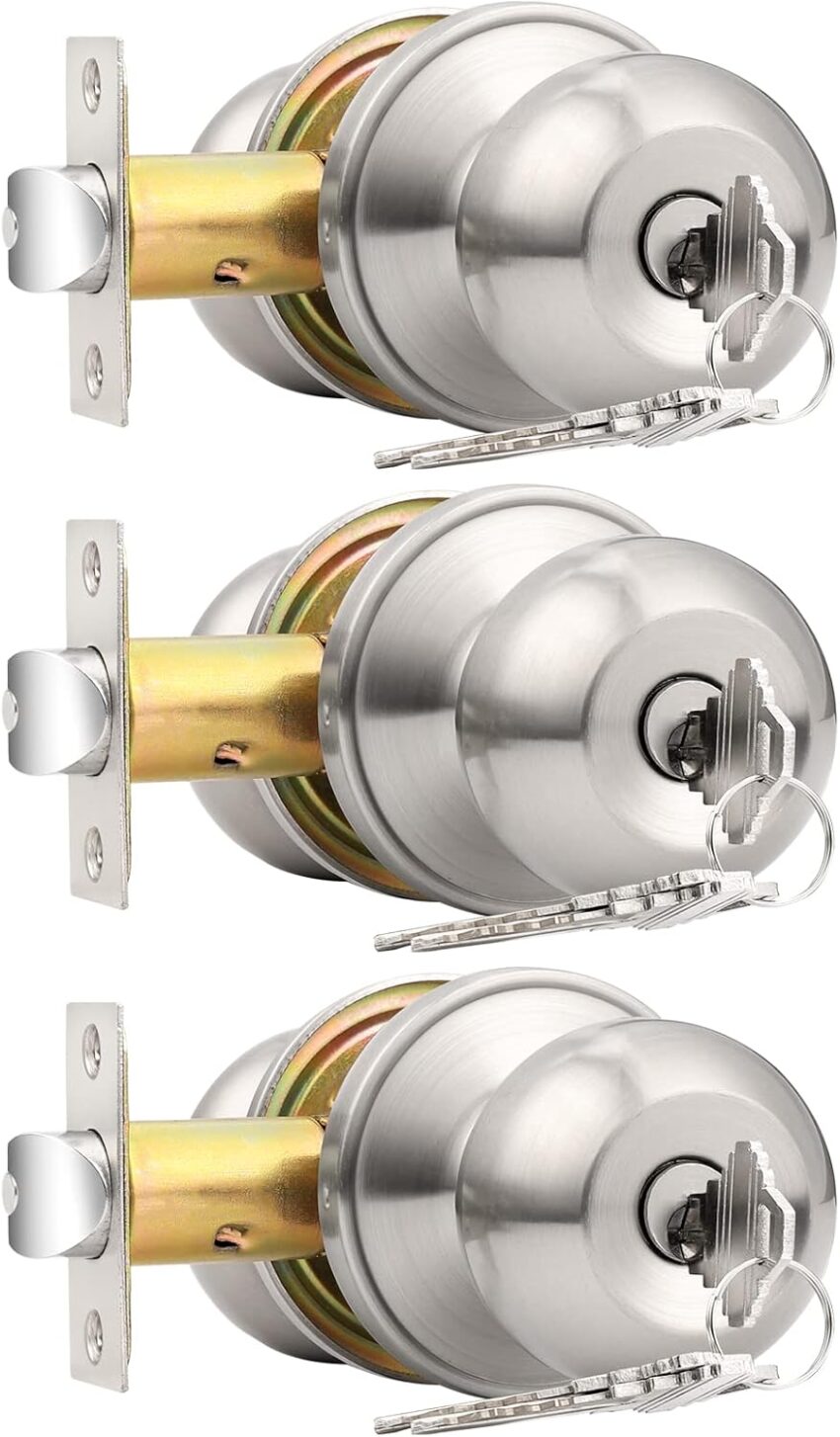 Amazon Basics Door Lock Knobs