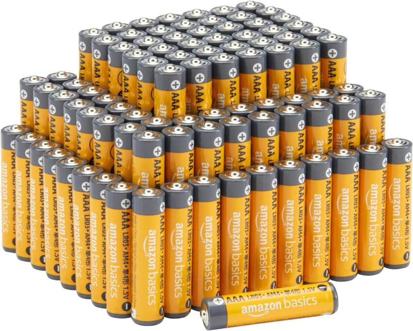 Amazon Basics AA/AAA Alkaline Batteries