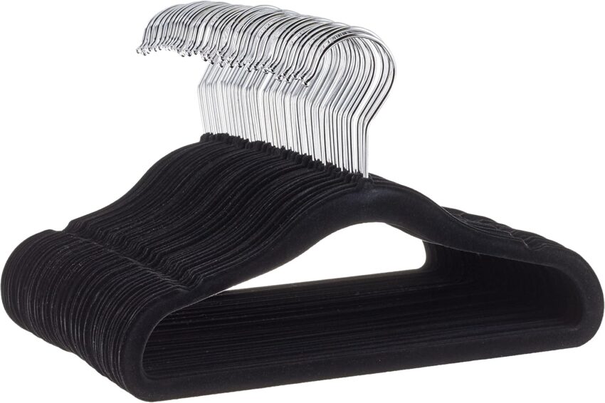 Amazon Basics Velvet Clothes Hangers