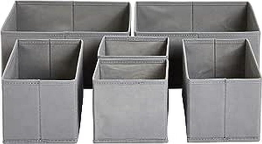 Amazon Basics Fabric Storage Bins