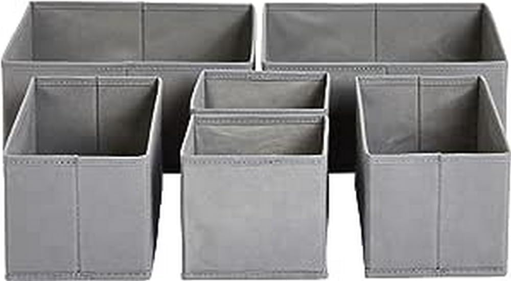 Amazon Basics Fabric Storage Bins