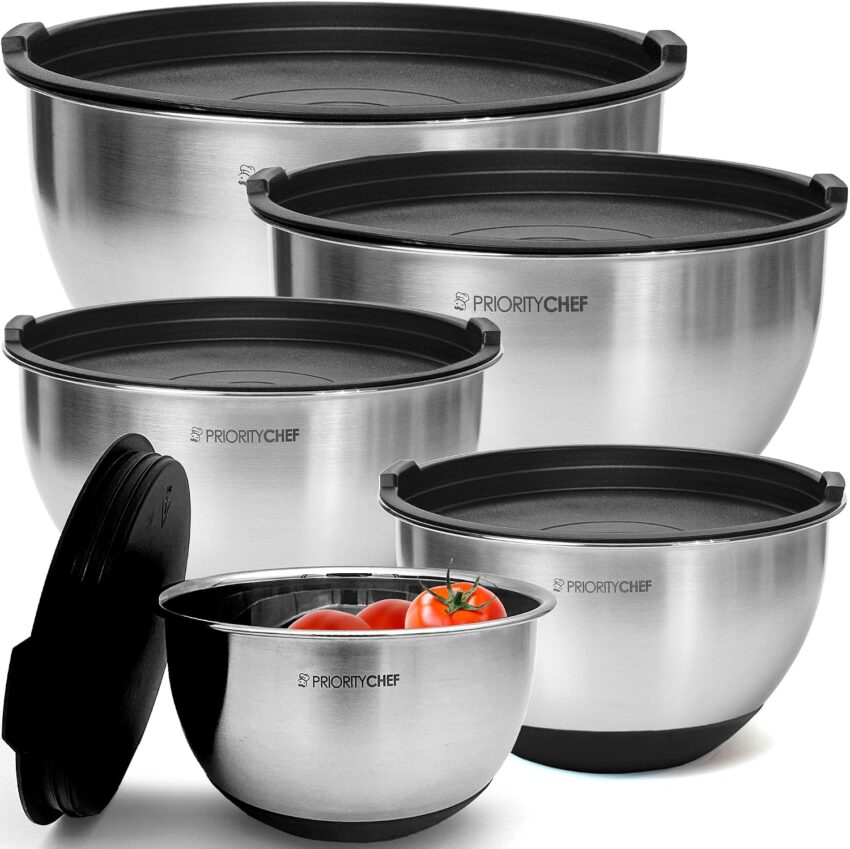 Amazon Basics Stainless Steel Bowls