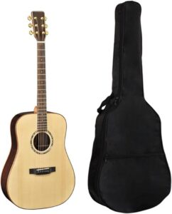 acoustic guitar package with case