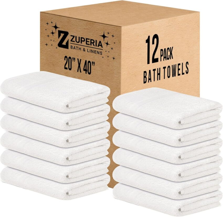 Amazon Basics Cotton Bath Towels