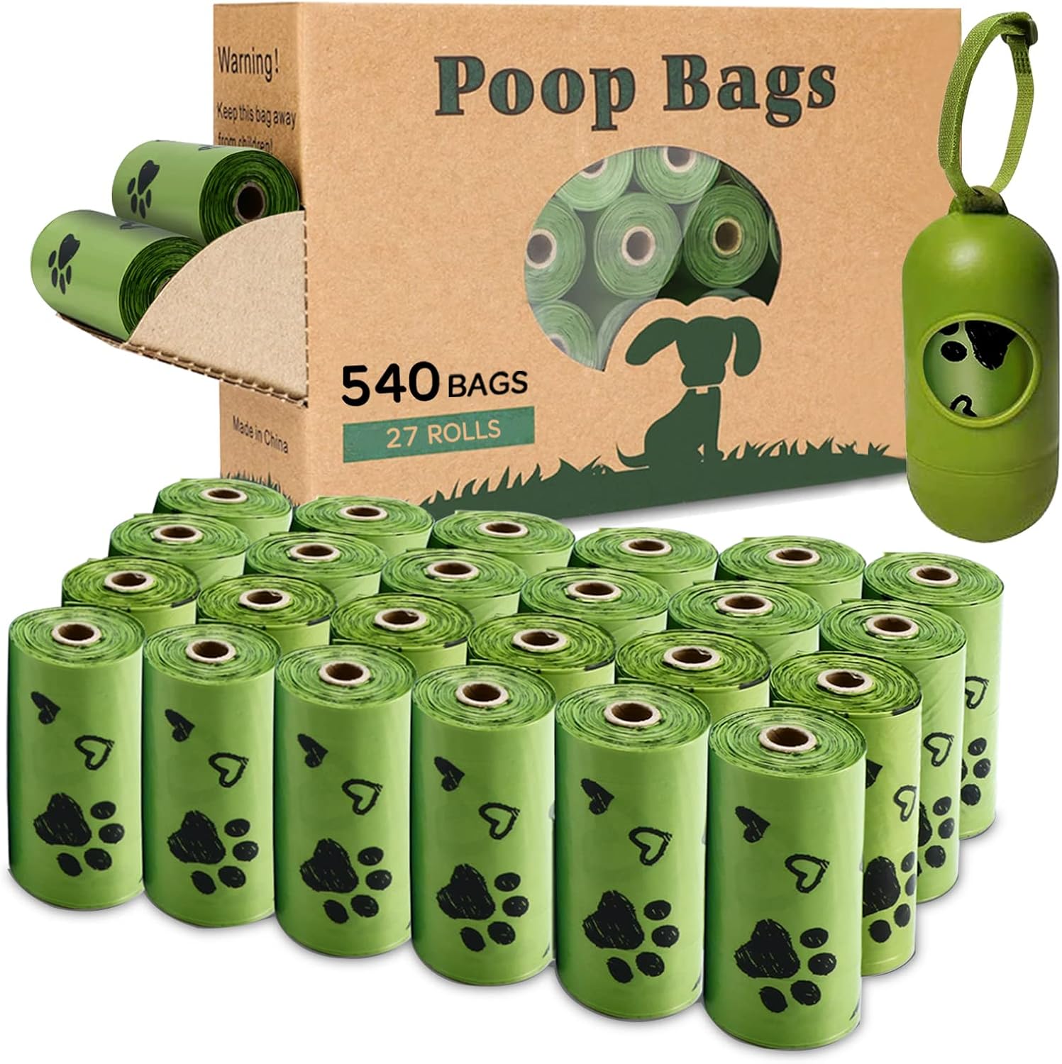 Amazon Basics Leak-Proof Dog Poop Bags