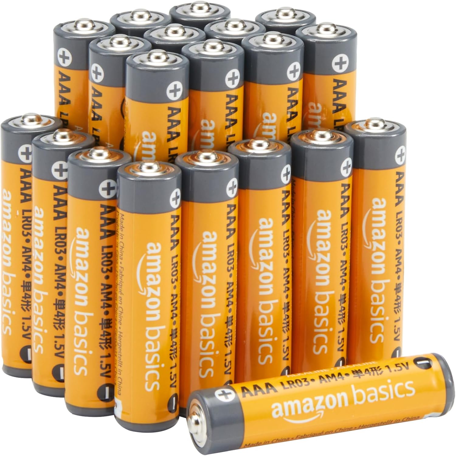 Amazon Basics AA/AAA Alkaline Batteries