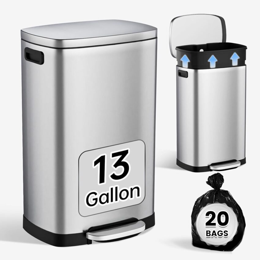 Amazon Basics Trash Cans