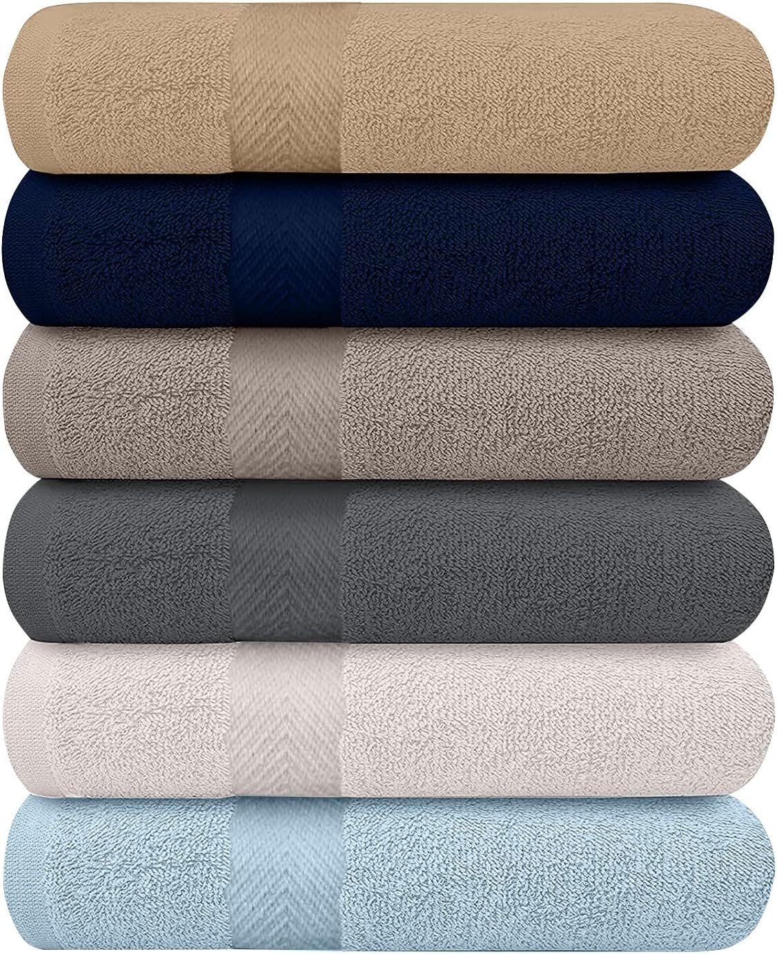 Amazon Basics Cotton Bath Towels