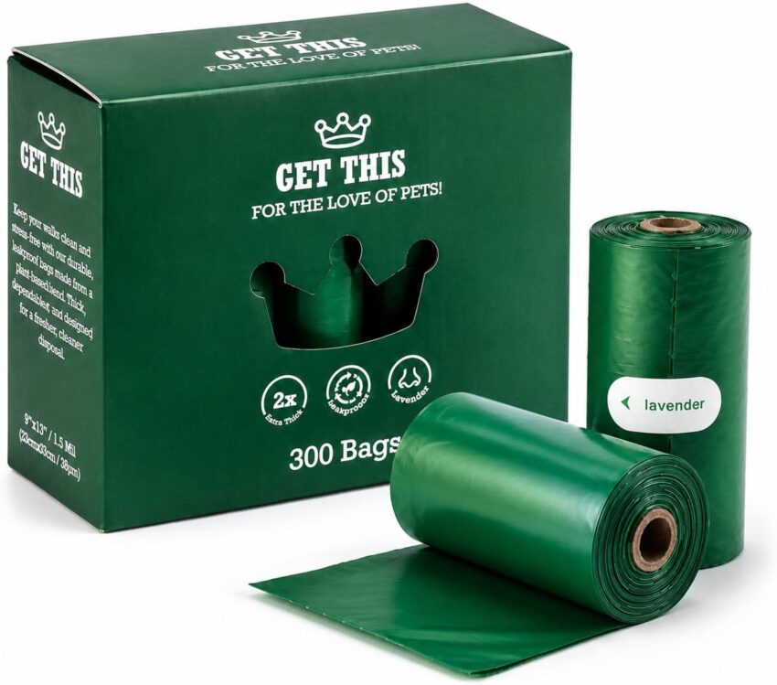 Amazon Basics Leak-Proof Dog Poop Bags