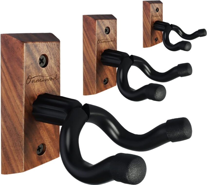 Guitar stands and wall hangers