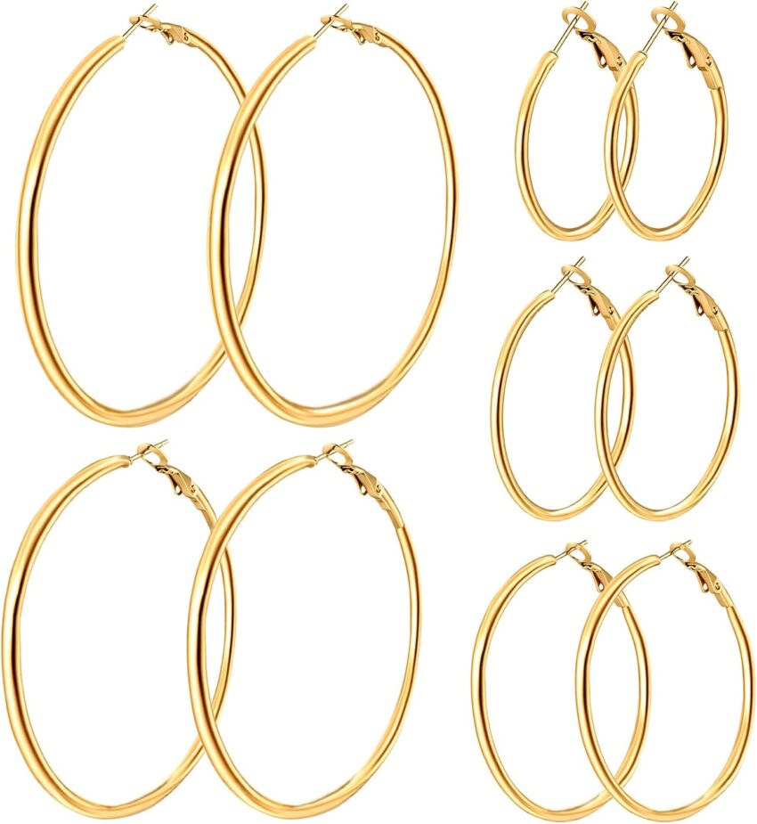 Amazon Essentials Hoop Earrings