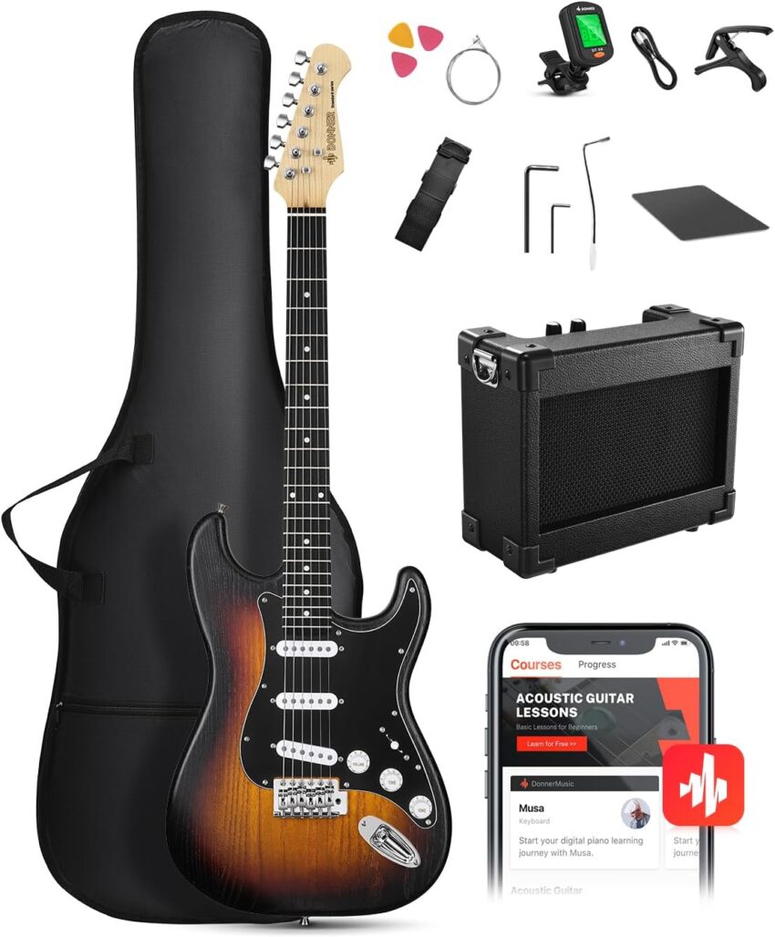 electric guitar starter kit