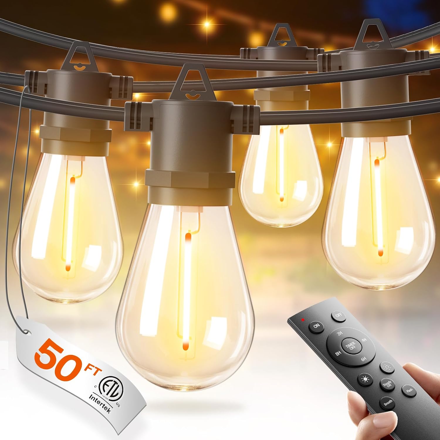 Amazon Basics Heavy Duty String Lights