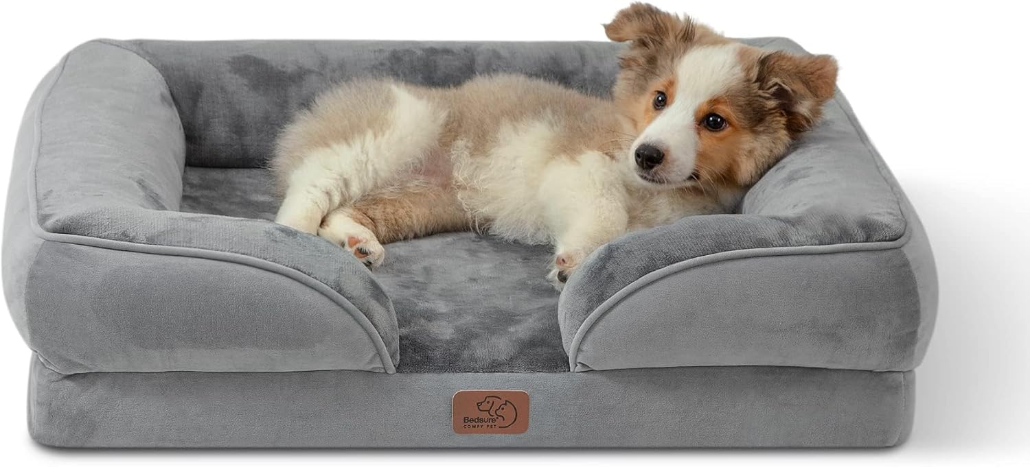 Amazon Basics Plush Pet Beds