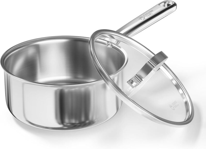 Amazon Basics Stainless Steel Cookware