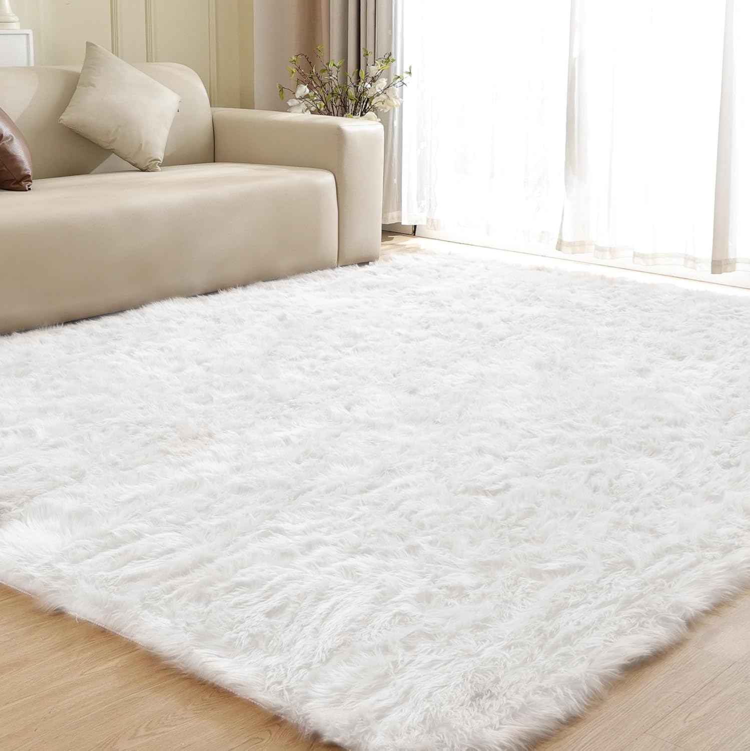 Amazon Basics Shag Area Rugs